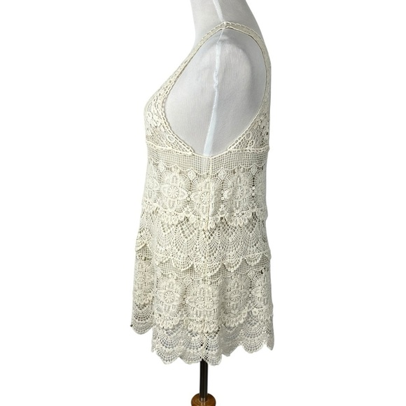 Intimately Free People Crocheted Tank Tunic  Size XS - Picture 4 of 13